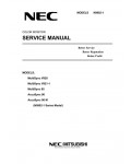 Сервисная инструкция NEC V920, V921-1