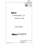 Сервисная инструкция Nikon COOLPIX L11