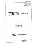 Сервисная инструкция Nikon FM10