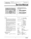 Сервисная инструкция Clarion PN-3124N