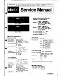 Сервисная инструкция Clarion PP-9873L