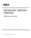 Сервисная инструкция Okidata MICROLINE-3390, MICROLINE-3391