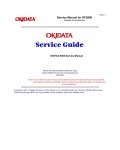 Сервисная инструкция Okidata OKIFAX-5800