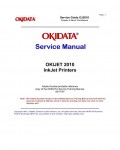 Сервисная инструкция Okidata OKIJET-2010