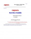 Сервисная инструкция Okidata OKIJET-2500