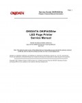 Сервисная инструкция Okidata OKIPAGE-4W