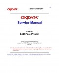 Сервисная инструкция Okidata OL-810