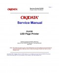 Сервисная инструкция Okidata OL-830