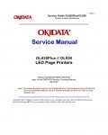 Сервисная инструкция Okidata OL-830PLUS, OL-850