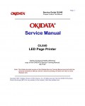 Сервисная инструкция Okidata OL-840