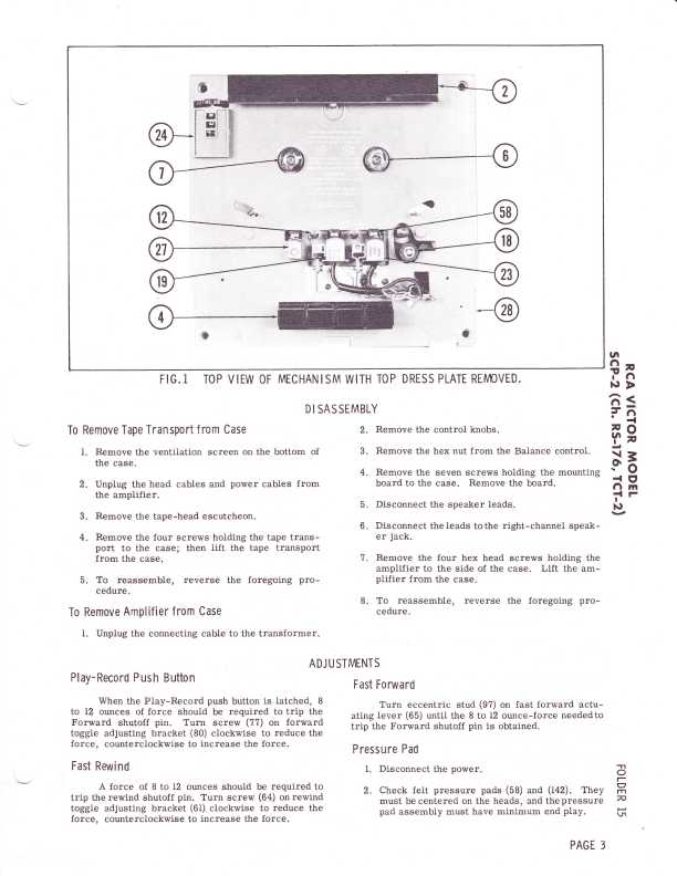 Сервисная инструкция RCA VICTOR SCP-2 (CH. RS-176,TCT-2)