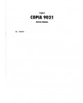 Сервисная инструкция Olivetti COPIA 9021