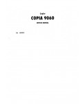 Сервисная инструкция Olivetti COPIA 9060