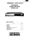 Сервисная инструкция Onkyo A-05