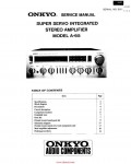 Сервисная инструкция Onkyo A-65