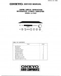 Сервисная инструкция Onkyo A-7090