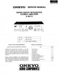 Сервисная инструкция Onkyo A-8015