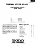 Сервисная инструкция Onkyo A-8800
