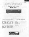 Сервисная инструкция Onkyo A-8820