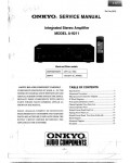 Сервисная инструкция Onkyo A-9211