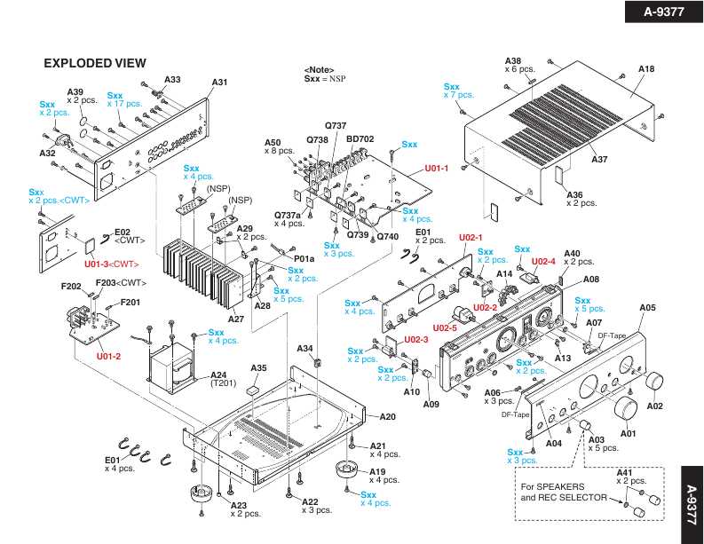 Сервисная инструкция Onkyo A-9377