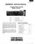 Сервисная инструкция Onkyo A-RV401