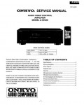 Сервисная инструкция Onkyo A-SV420