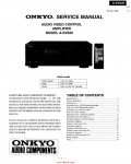 Сервисная инструкция Onkyo A-SV620