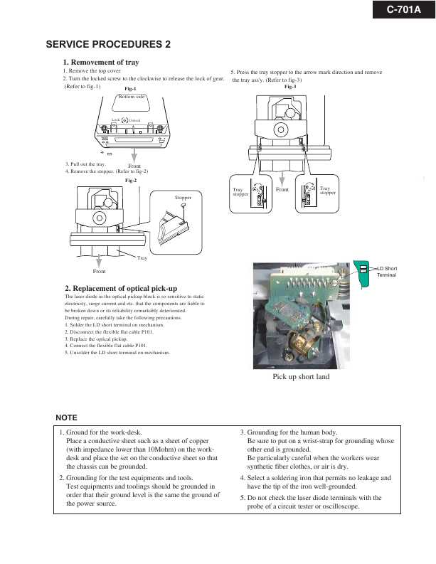 Сервисная инструкция Onkyo C-701A