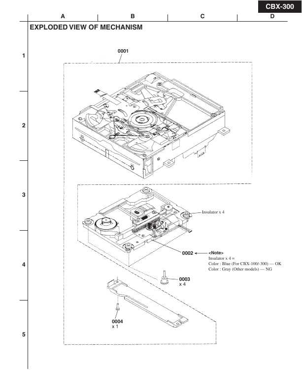 Сервисная инструкция Onkyo CBX-300