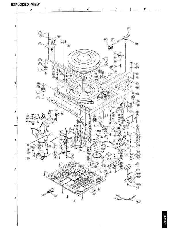 Сервисная инструкция Onkyo CP-1037F