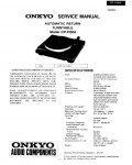 Сервисная инструкция Onkyo CP-1100A