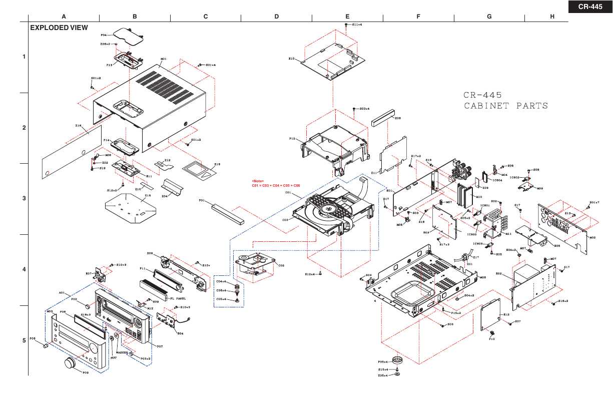 Сервисная инструкция Onkyo CR-445