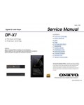 Сервисная инструкция ONKYO DP-X1