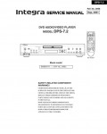Сервисная инструкция Onkyo DPS-7.2 Integra
