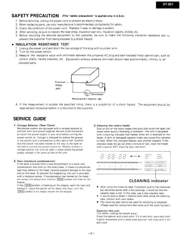 Сервисная инструкция Onkyo DT-901