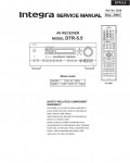 Сервисная инструкция Onkyo DTR-5.5