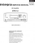 Сервисная инструкция Onkyo DTR-7.2
