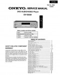 Сервисная инструкция Onkyo DV-S939
