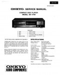 Сервисная инструкция Onkyo DX-1700