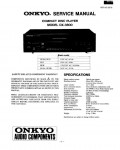 Сервисная инструкция Onkyo DX-3800