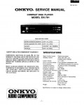 Сервисная инструкция Onkyo DX-701