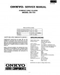 Сервисная инструкция Onkyo DX-702