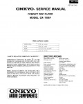 Сервисная инструкция Onkyo DX-788F