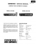 Сервисная инструкция Onkyo DX-C100, DX-C200