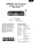 Сервисная инструкция Onkyo DX-C530