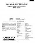 Сервисная инструкция Onkyo DX-C600