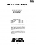 Сервисная инструкция Onkyo ED-901