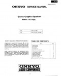 Сервисная инструкция Onkyo EQ-15