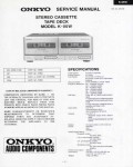 Сервисная инструкция Onkyo K-05W
